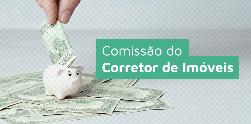 Comissão (capa): uma pessoa tenta colocar uma nota de dinheiro dentro de um cofre no formato de porquinho