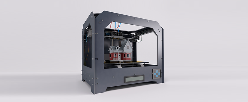 Impressão 3D: impressão de maquete de casa