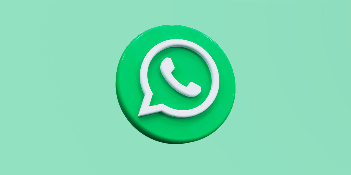extensão WhatsApp web: marca do WhatsApp em fundo verde